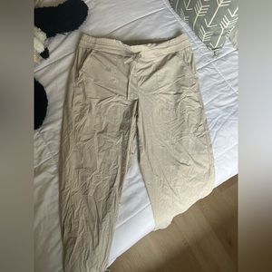 NWOT JOCKEY Cream Joggers